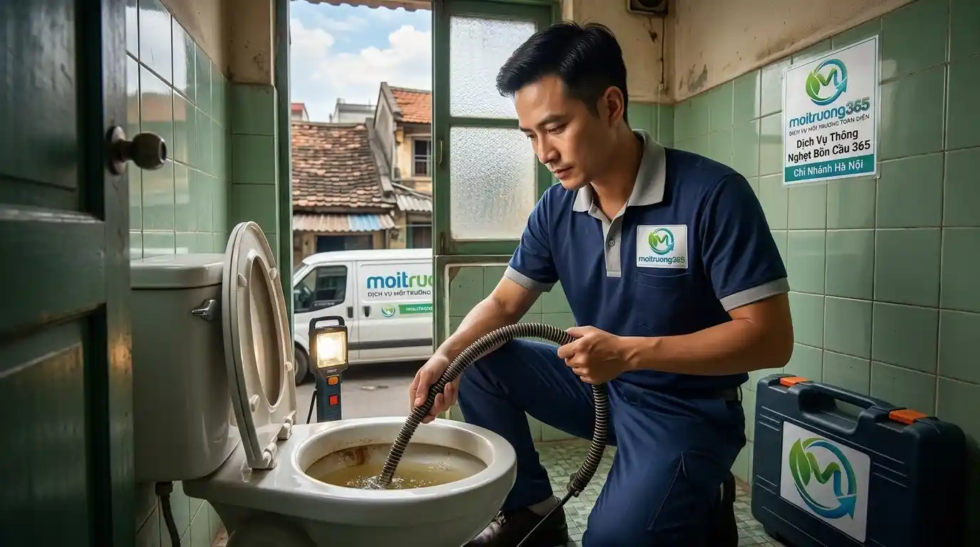 thông tắc bồn cầu tại phú thọ