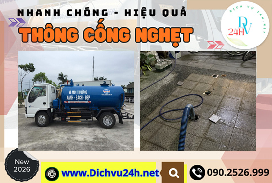Hút Hầm Cầu Xã Hòa Hiệp TPHCM Nhanh Gọn Sạch Đến 100%