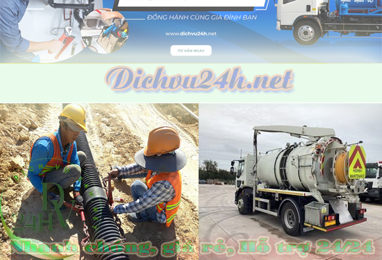 Thông Tắc Cống Tại Phú Thọ Dịch Vụ 24/7 Công Ty Uy Tín